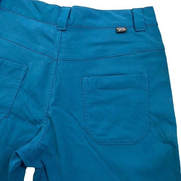Chlorophylle Teal Walking Bermuda Shorts 30 - Picture 12 of 16